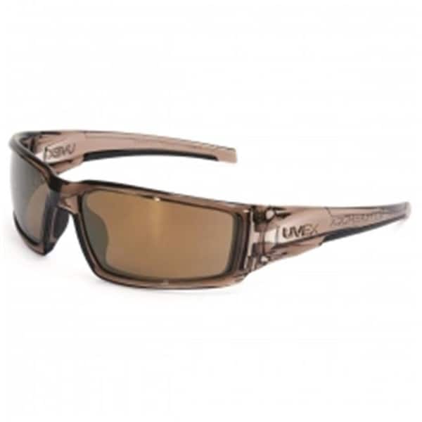 Uvex By Honeywell 763-S2964 Smoke Brown Gold Mirror Hardcoat